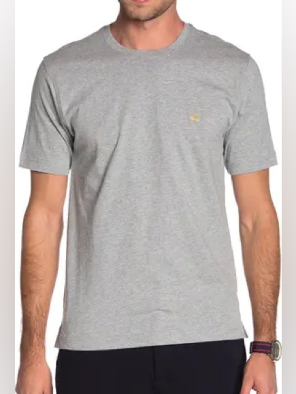 Brooks Brothers Golden Fleece Gray Cotton T-Shirt - Men’s Size M (175/100B)